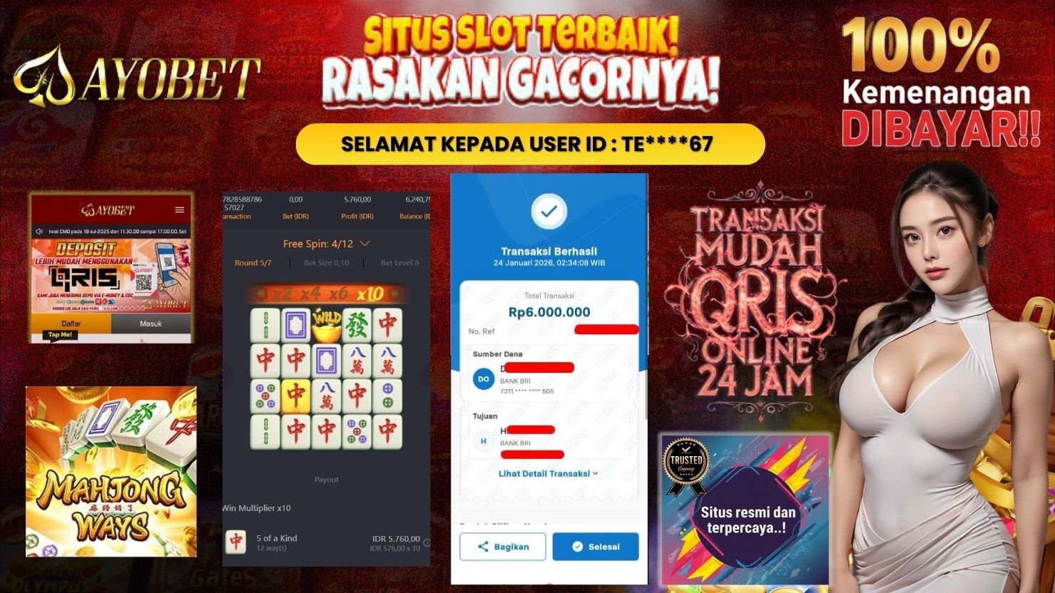 AYOBET JACKPOT SLOT MAHJONG WAYS
